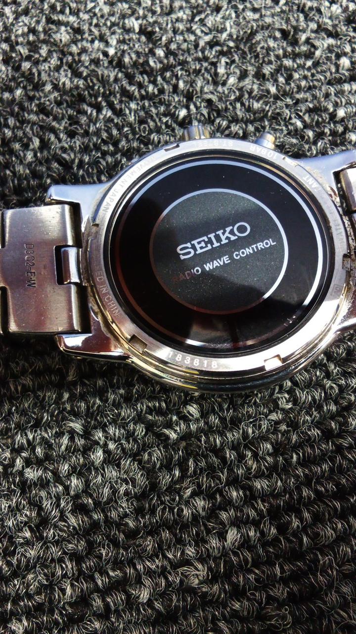SEIKO Solar MOP Dial 7B22-0BK0