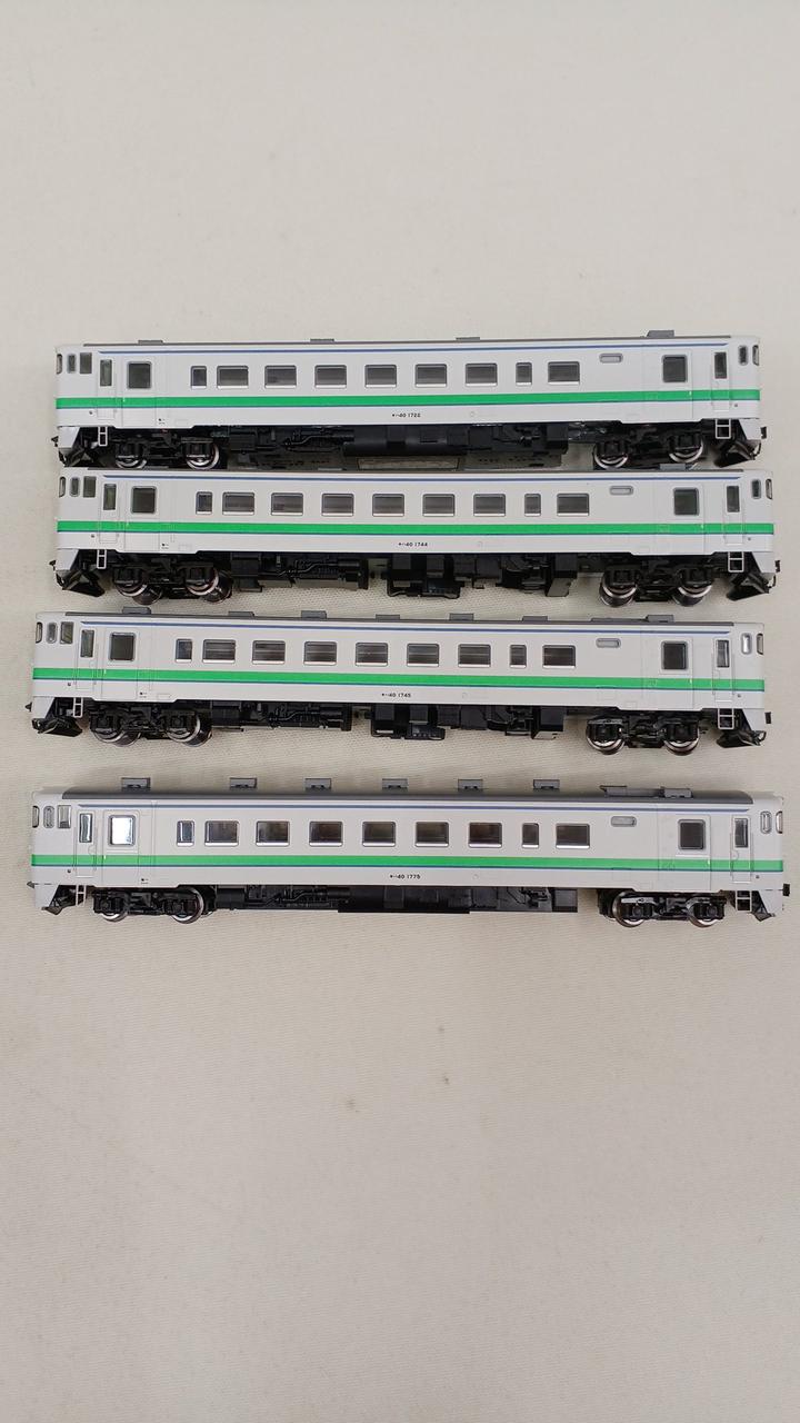 TOMIX JR KiHa 40-1700 Series Diesel Car (Thank You) KiHa 40 N Gauge 97971 4-Car Set