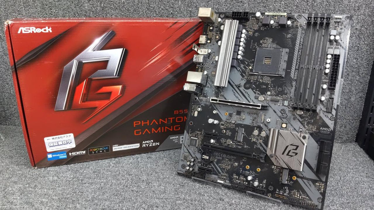ASROCK Motherboard B550 PHANTOM GAMING 4