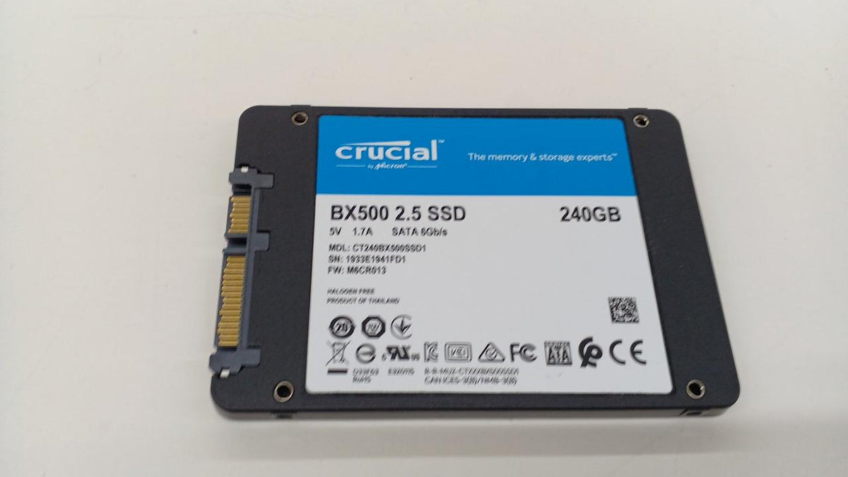 CRUCIAL SSD 240GB CT240BX500SSD1