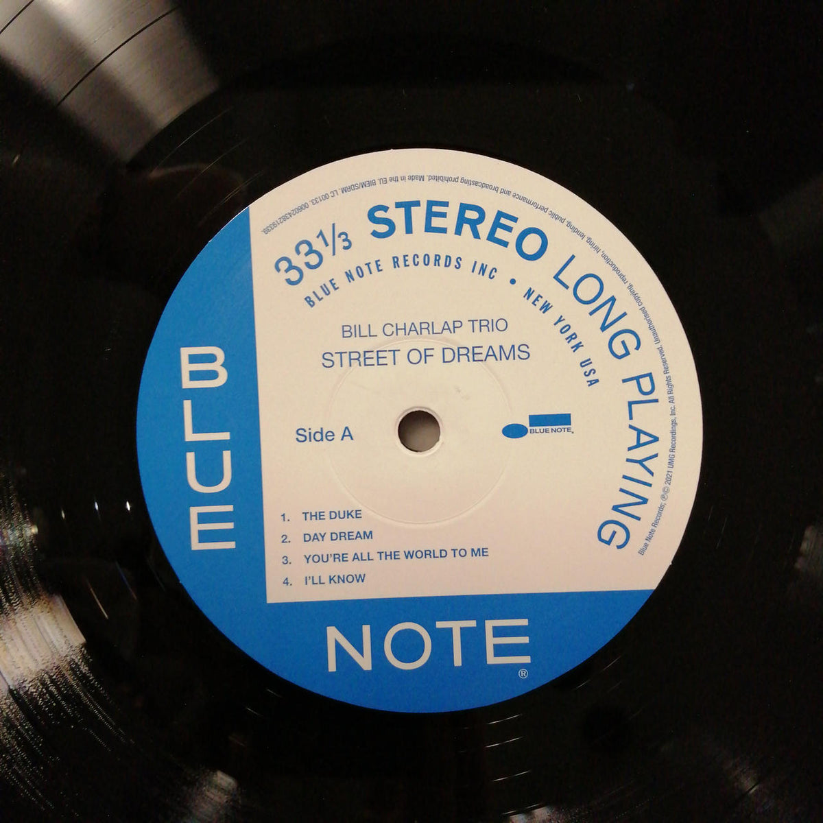 BLUE NOTE BILL CHARLAP TRIO/STREET OF DR 00602438219339