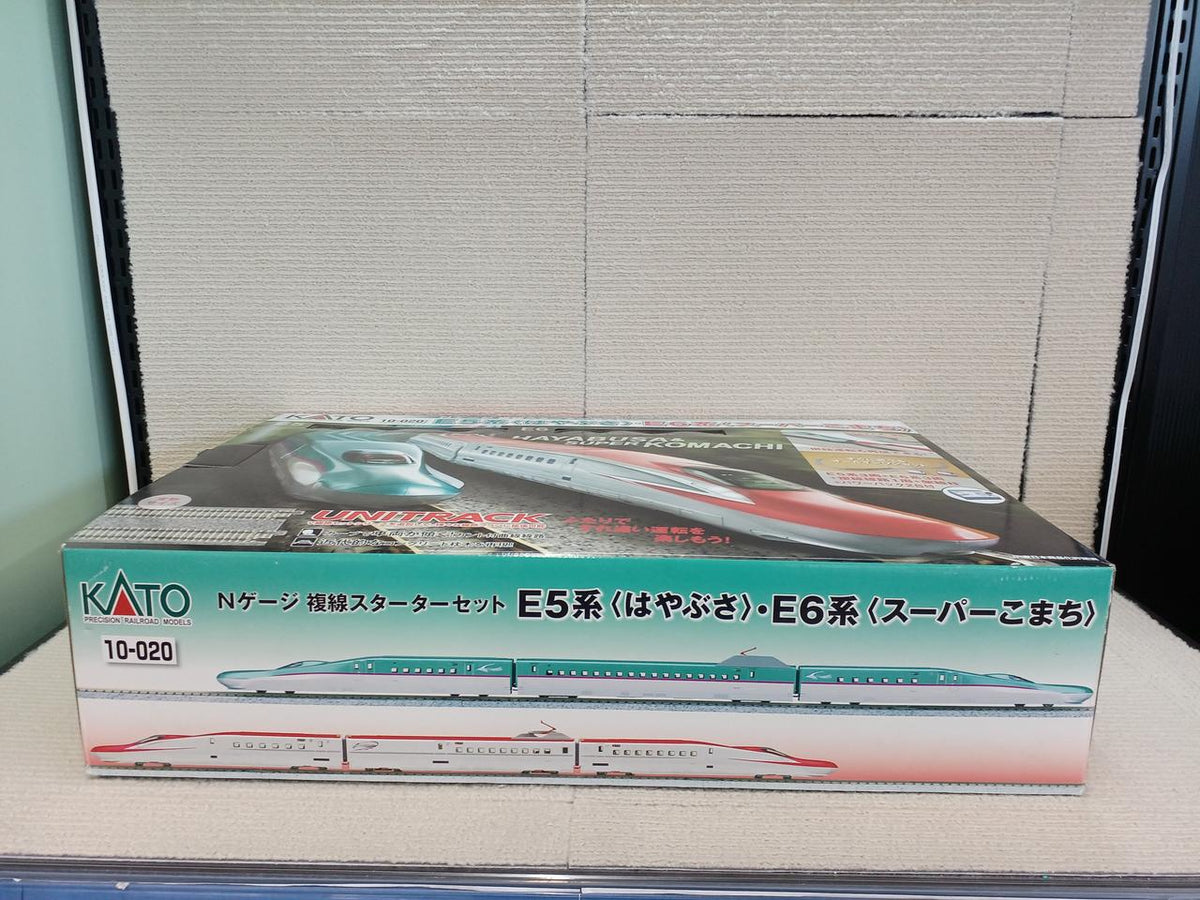 KATO N Gauge E5 Series Shinkansen Hayabusa E6 Series Shinkansen Komachi Double Track Starter Set