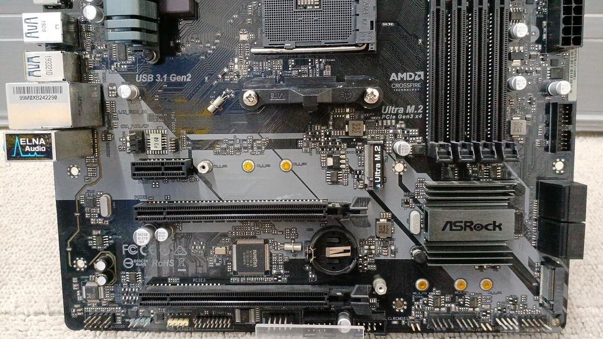 ASROCK Motherboard: B450M PRO4