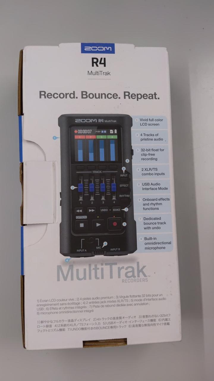 ZOOM Portable MTR R4 MULTITRACK