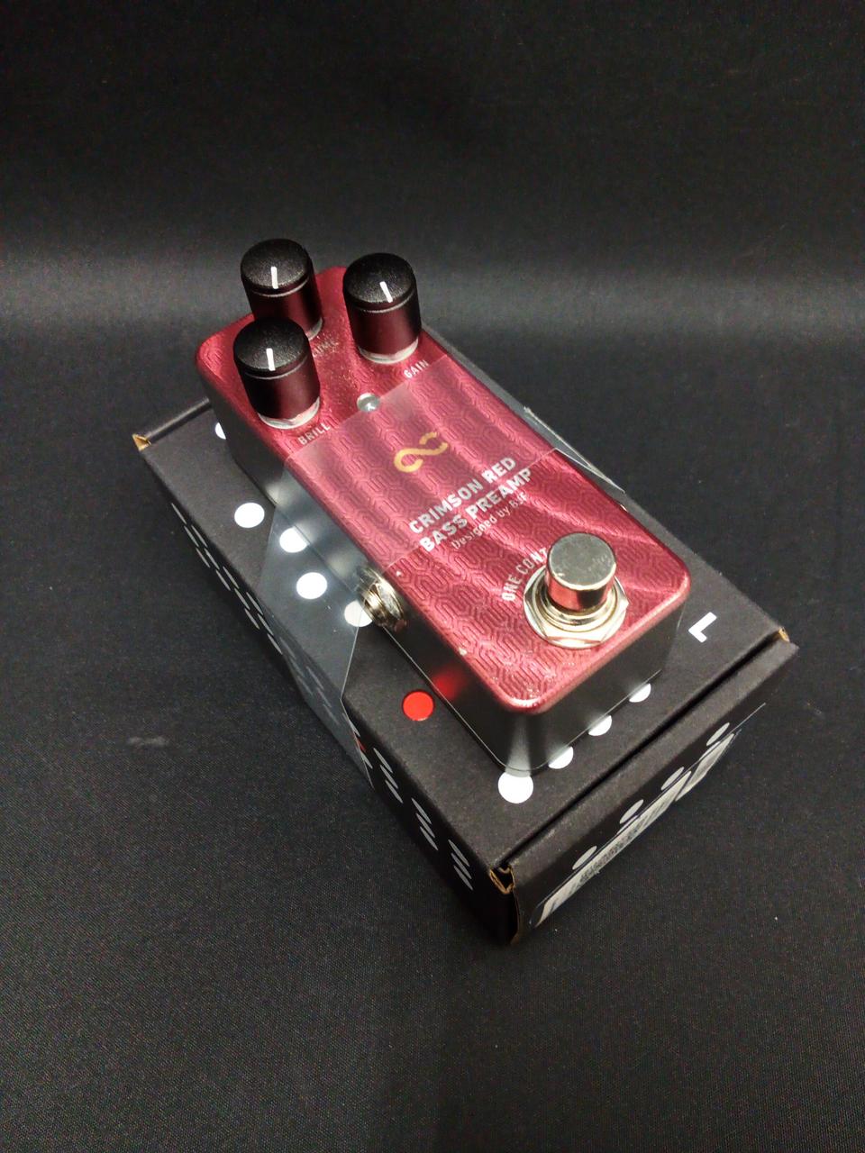 ONE CONTROL Effects pedal: CRIMSON RED BASS PREAMP