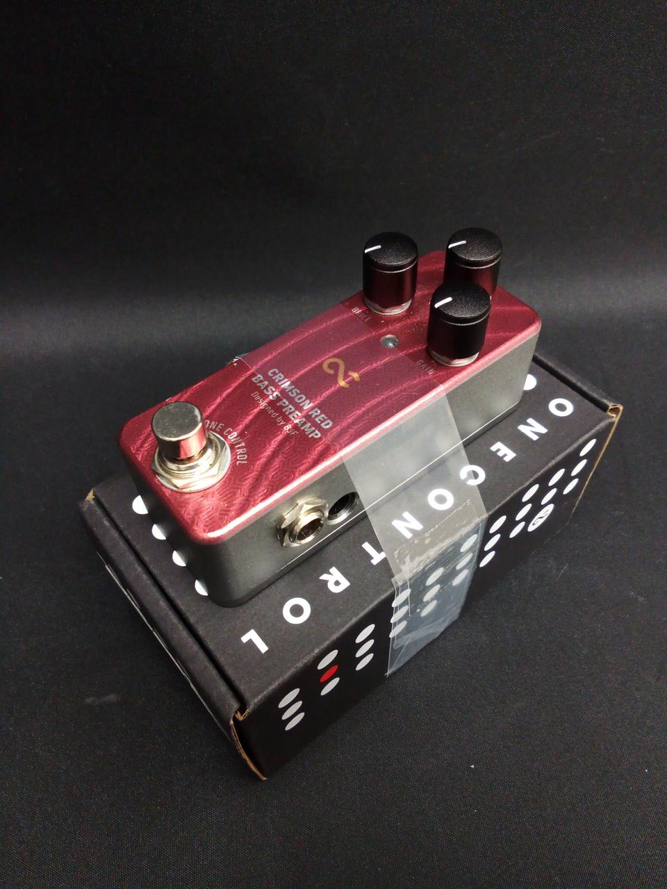 ONE CONTROL Effects pedal: CRIMSON RED BASS PREAMP