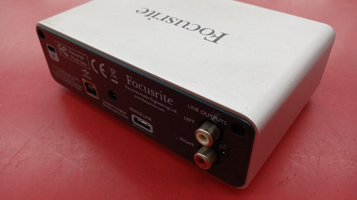 FOCUSRITE Audio interface: ITRACK SOLO