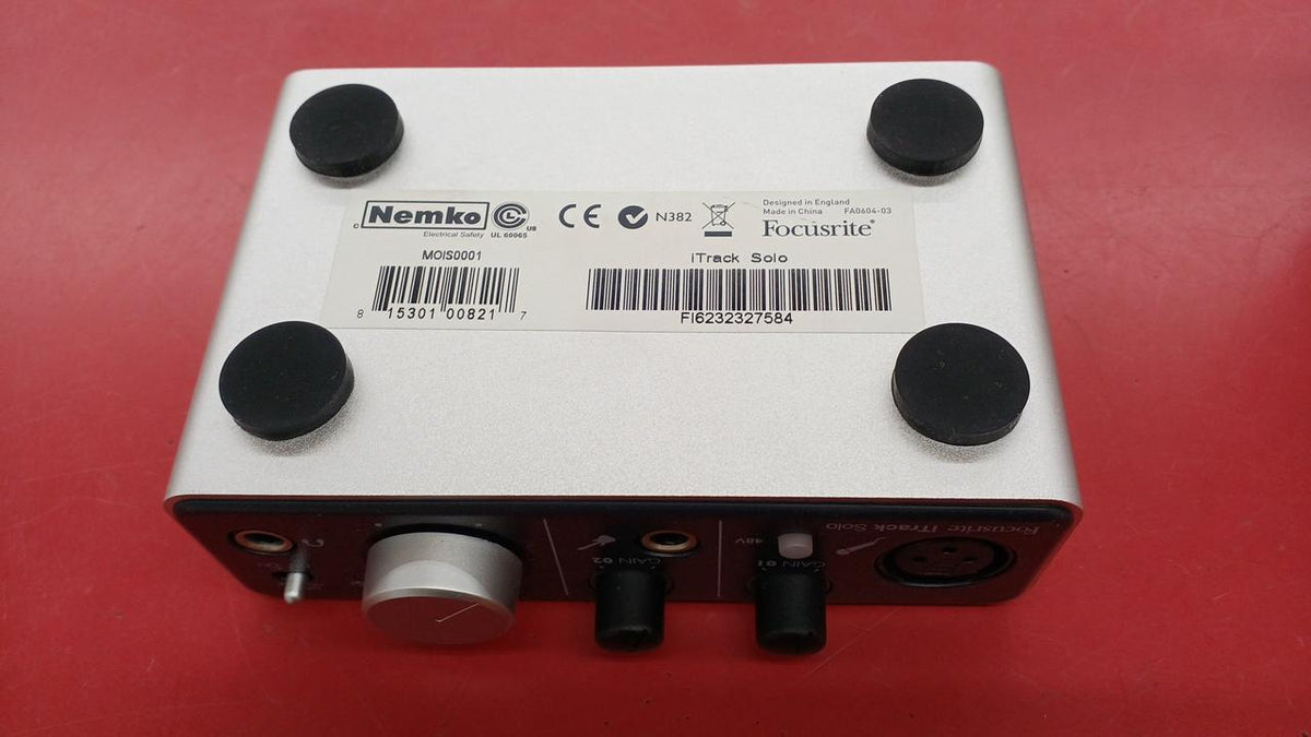 FOCUSRITE Audio interface: ITRACK SOLO