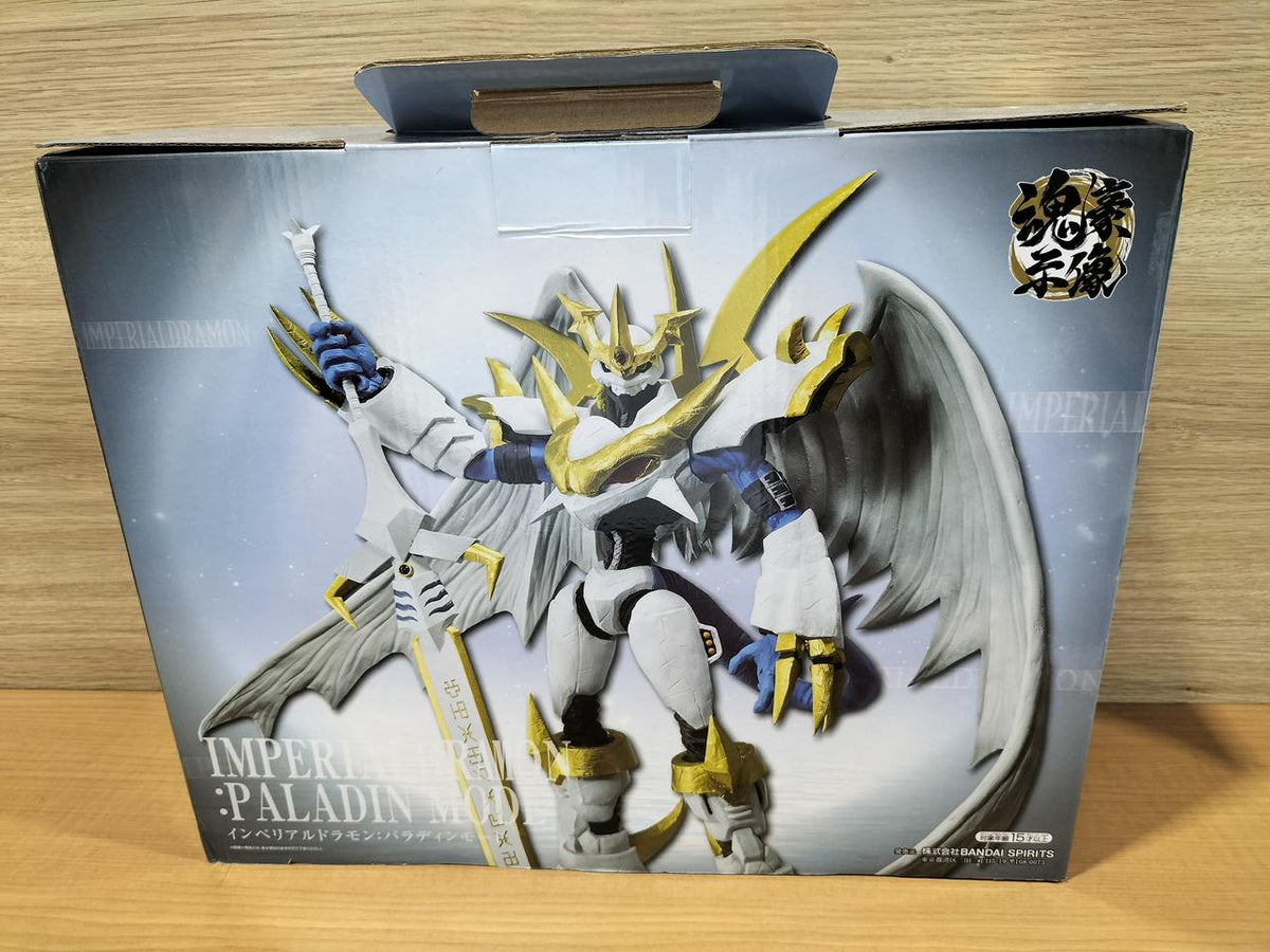 BANDAI Ichiban Kuji Digimon Series: Clash of Light and Darkness Prize B Imperial Dramon: Paladin Mode - Soul Hero Statue -