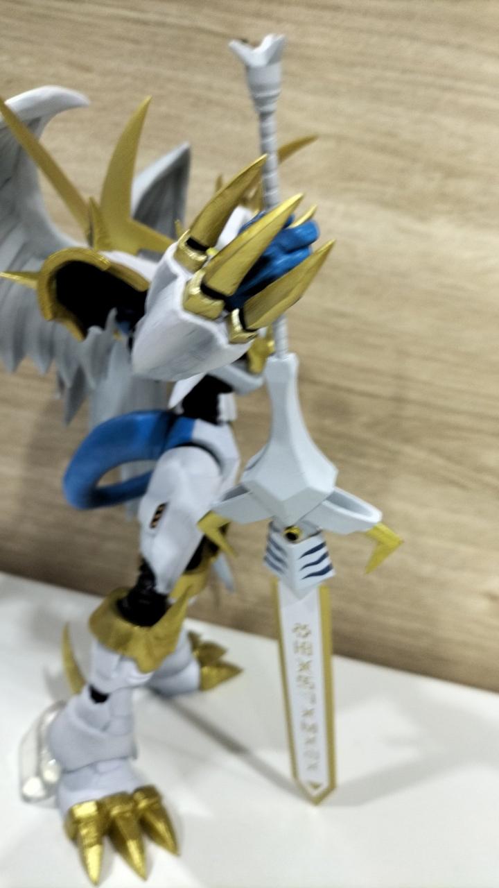 BANDAI Ichiban Kuji Digimon Series: Clash of Light and Darkness Prize B Imperial Dramon: Paladin Mode - Soul Hero Statue -