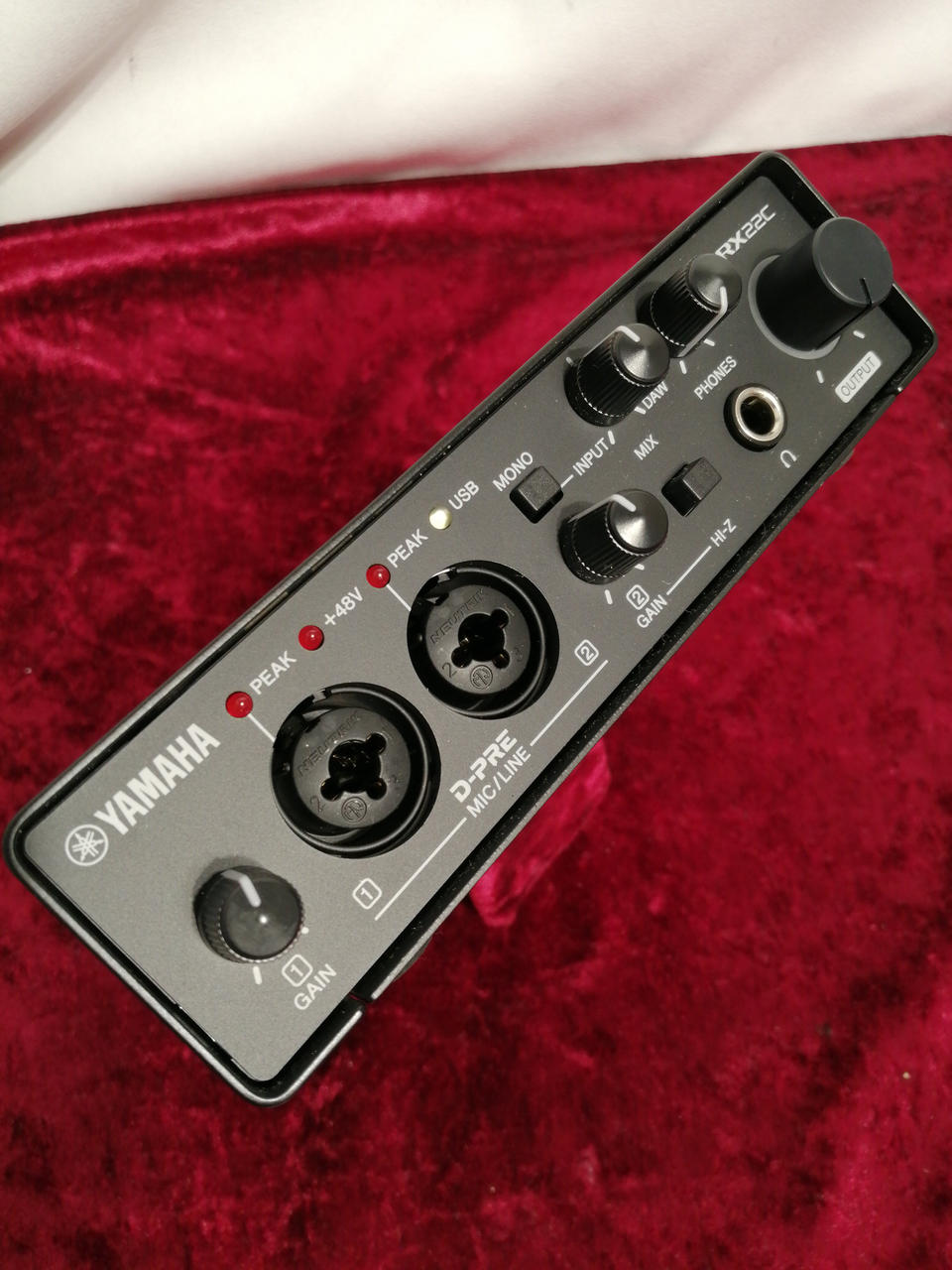 YAMAHA Audio Interface: URX22C
