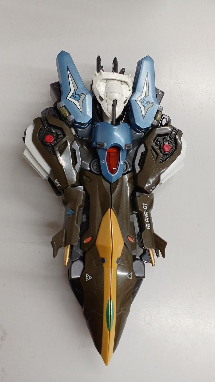 BANDAI DX Chogokin Genesis Aquarion GE-01 Aggressive Type Aquarion - Banzai Thrifting | BanzaiHobby