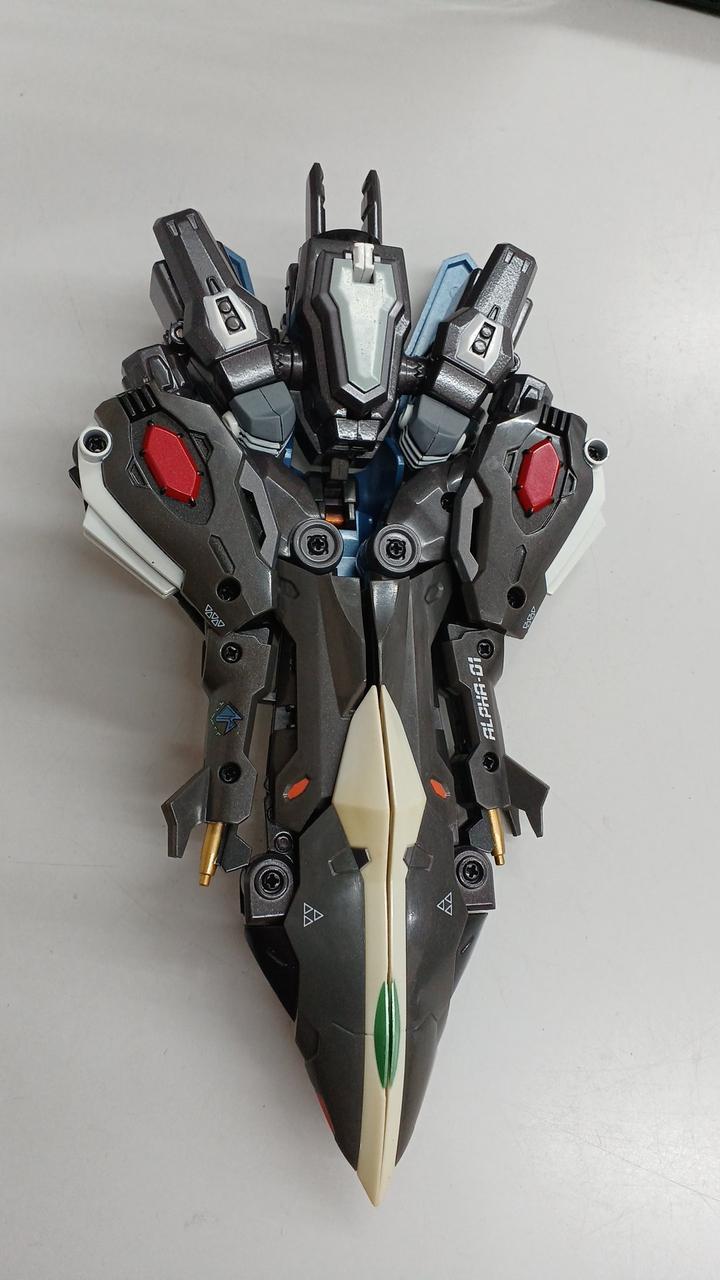 BANDAI DX Chogokin Genesis Aquarion GE-01 Aggressive Type Aquarion - Banzai Thrifting | BanzaiHobby
