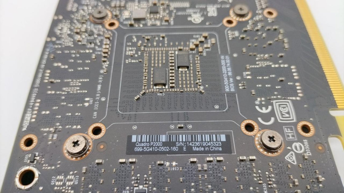 NVIDIA Graphics Card: QUADRO P2000