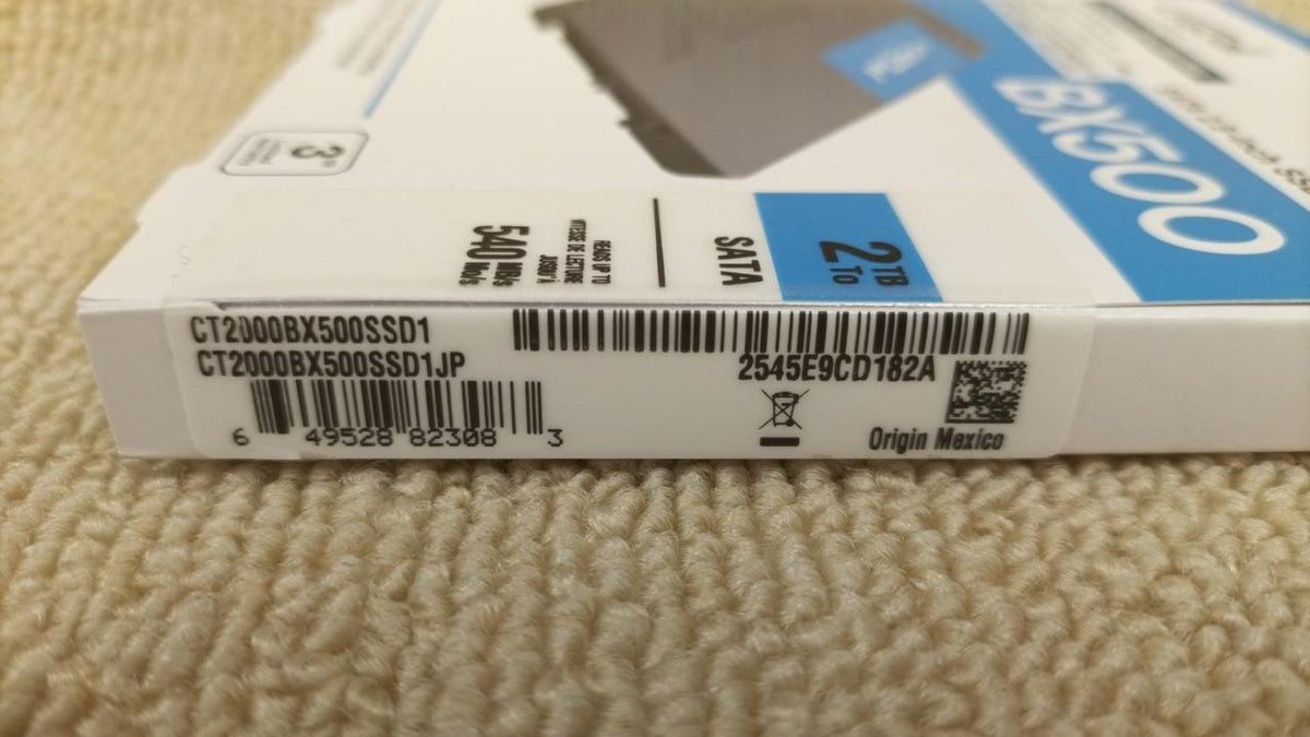 CRUCIAL SSD CT2000BX500SSD1JP