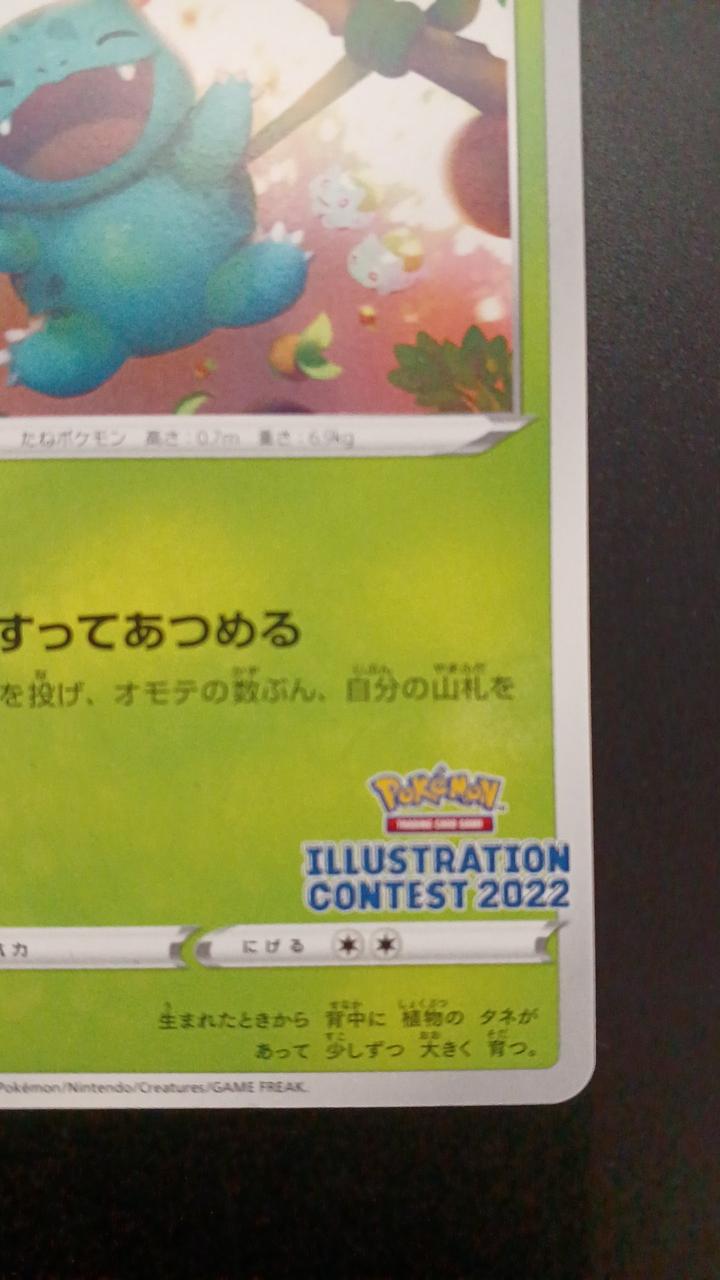 Pokémon Bulbasaur 337/S/P Promo Card