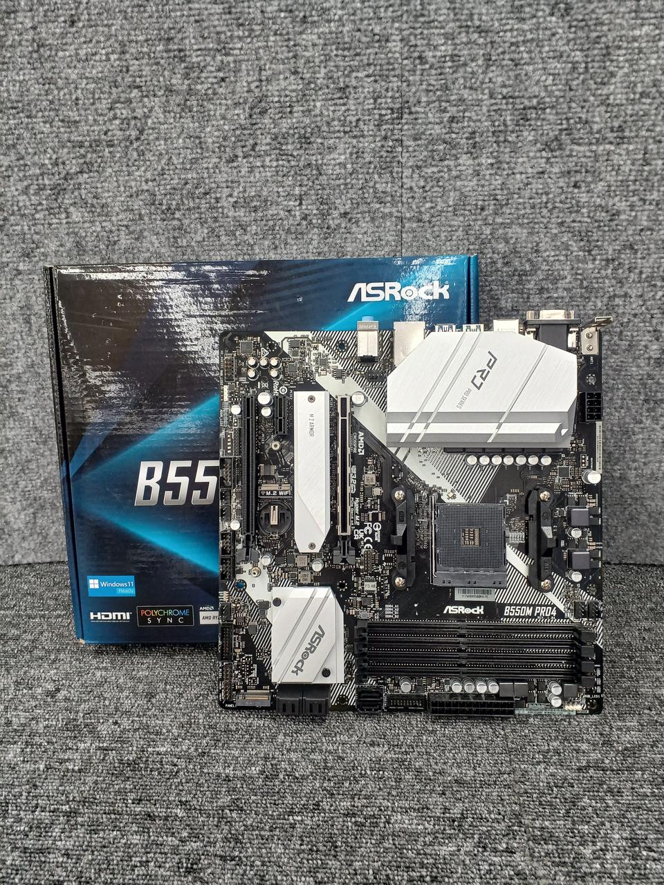 ASROCK Motherboard: B550M PRO4 - Banzai Thrifting | BanzaiHobby