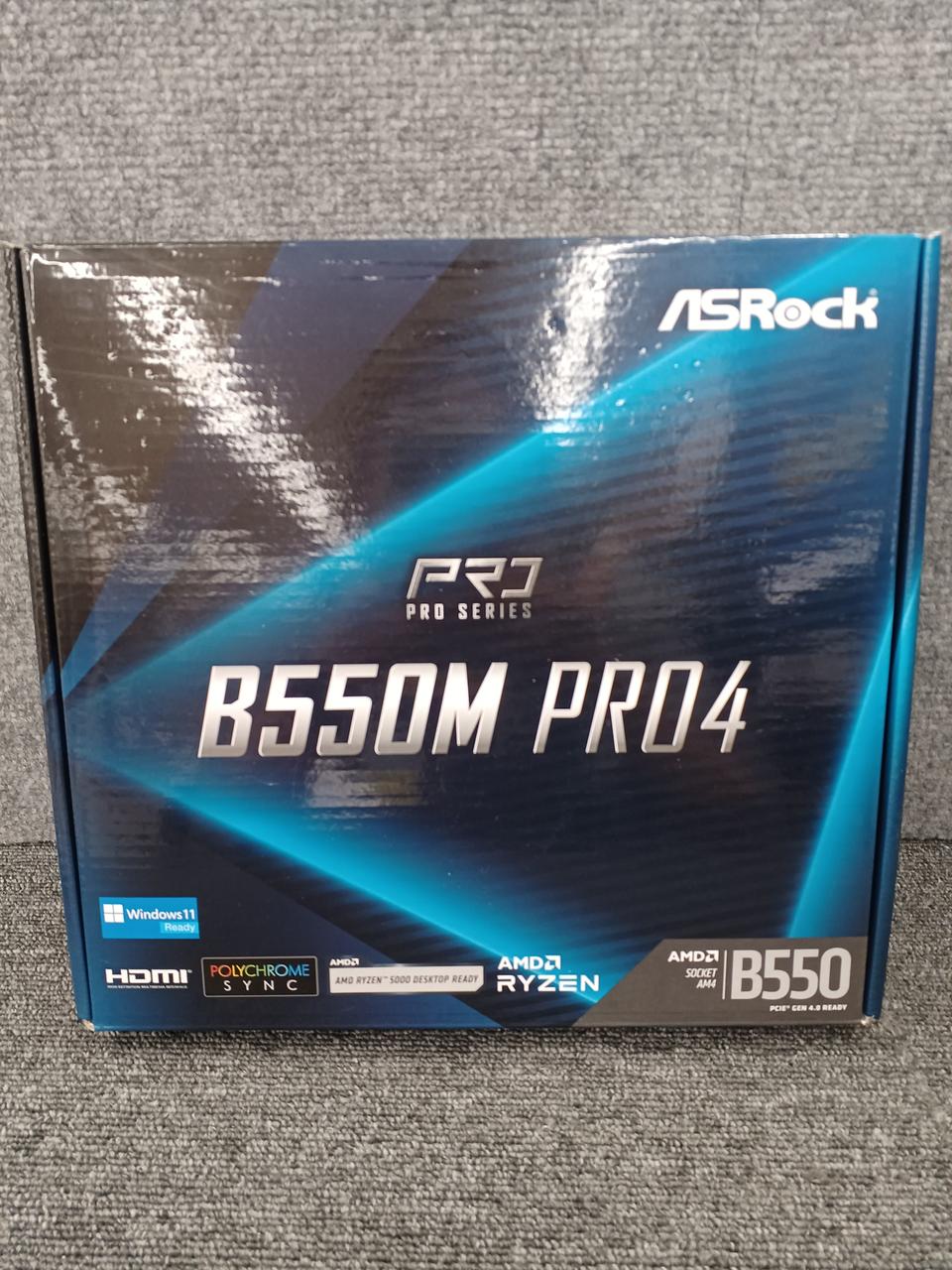 ASROCK Motherboard: B550M PRO4 - Banzai Thrifting | BanzaiHobby