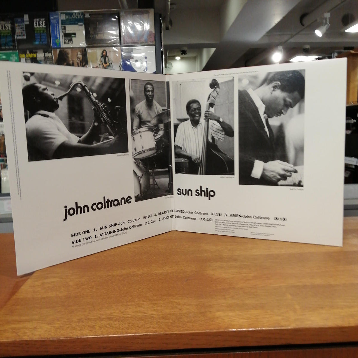 IMPULSE! JOHN COLTRANE/SUN SHIP IMP-167