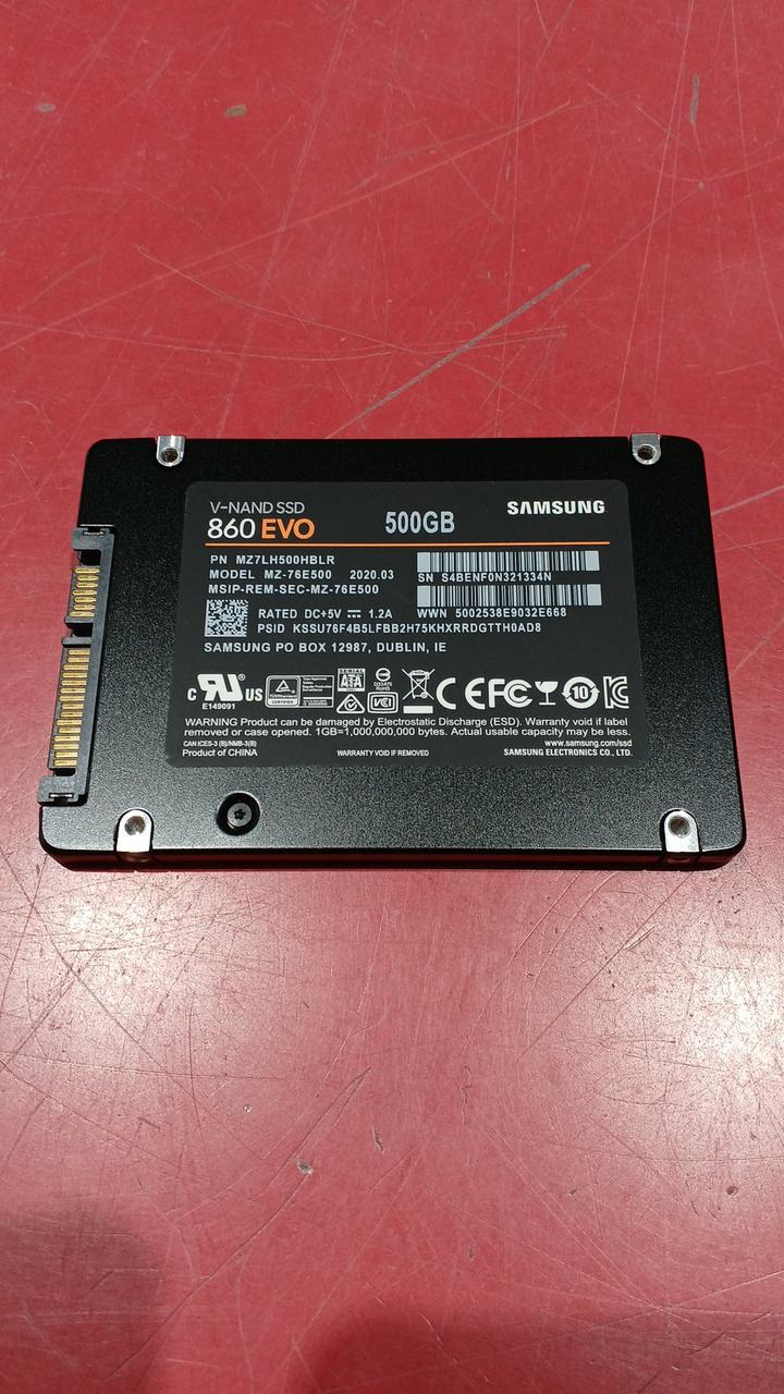 SAMSUNG SSD MZ-76E500