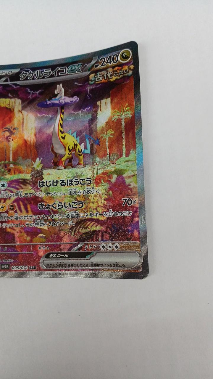 Pokémon Card Takeru Raiko EX 095/071