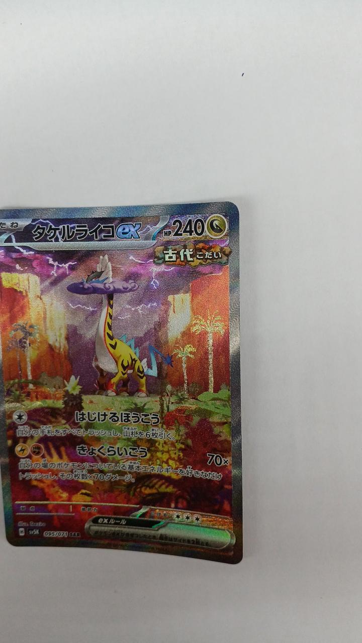 Pokémon Card Takeru Raiko EX 095/071