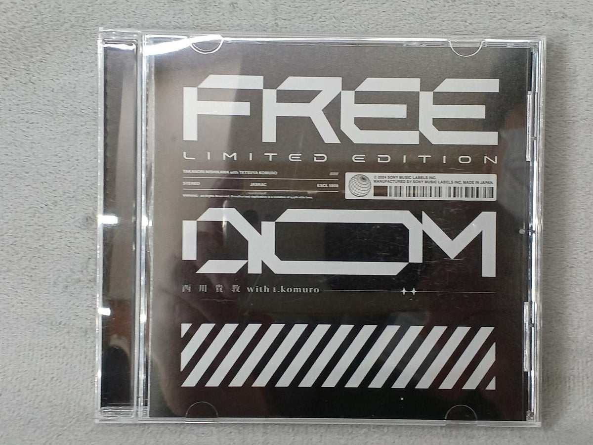 SONY MUSIC LABELS Takanori Nishikawa WITH T.KOMURO / FREEDOM Limited Edition
