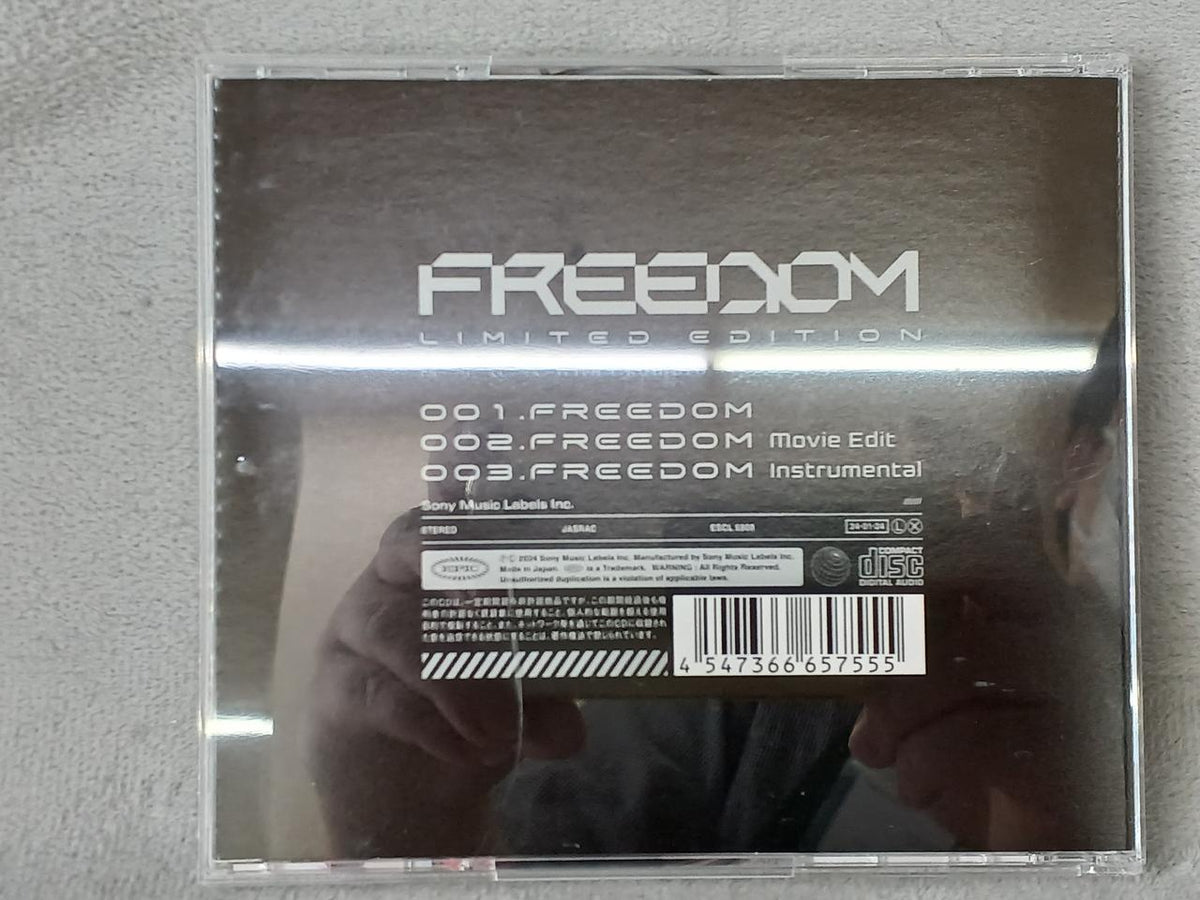 SONY MUSIC LABELS Takanori Nishikawa WITH T.KOMURO / FREEDOM Limited Edition