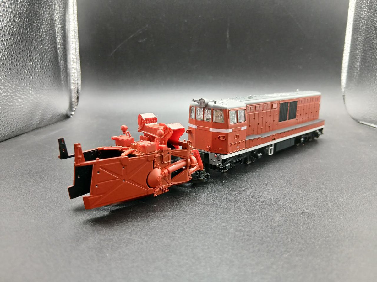 Tramway JNR DD14 (No M) & Front Snow-Throwing Front-Facing Car Model Train