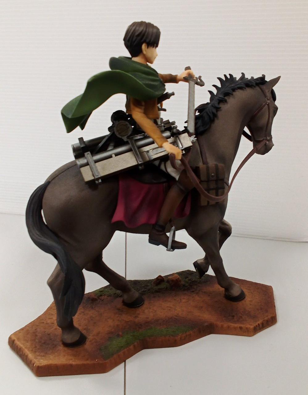 BANPRESTO Ichiban Kuji Attack on Titan B Prize Levi Mounted Figure