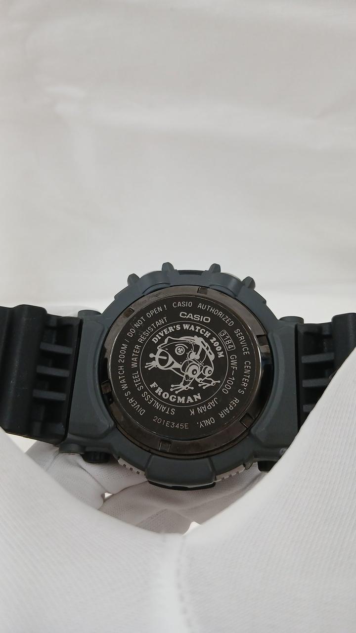 CASIO Solar Radio G-SHOCK MASTER OF G-SEA FROGMAN GWF-1000-1JF