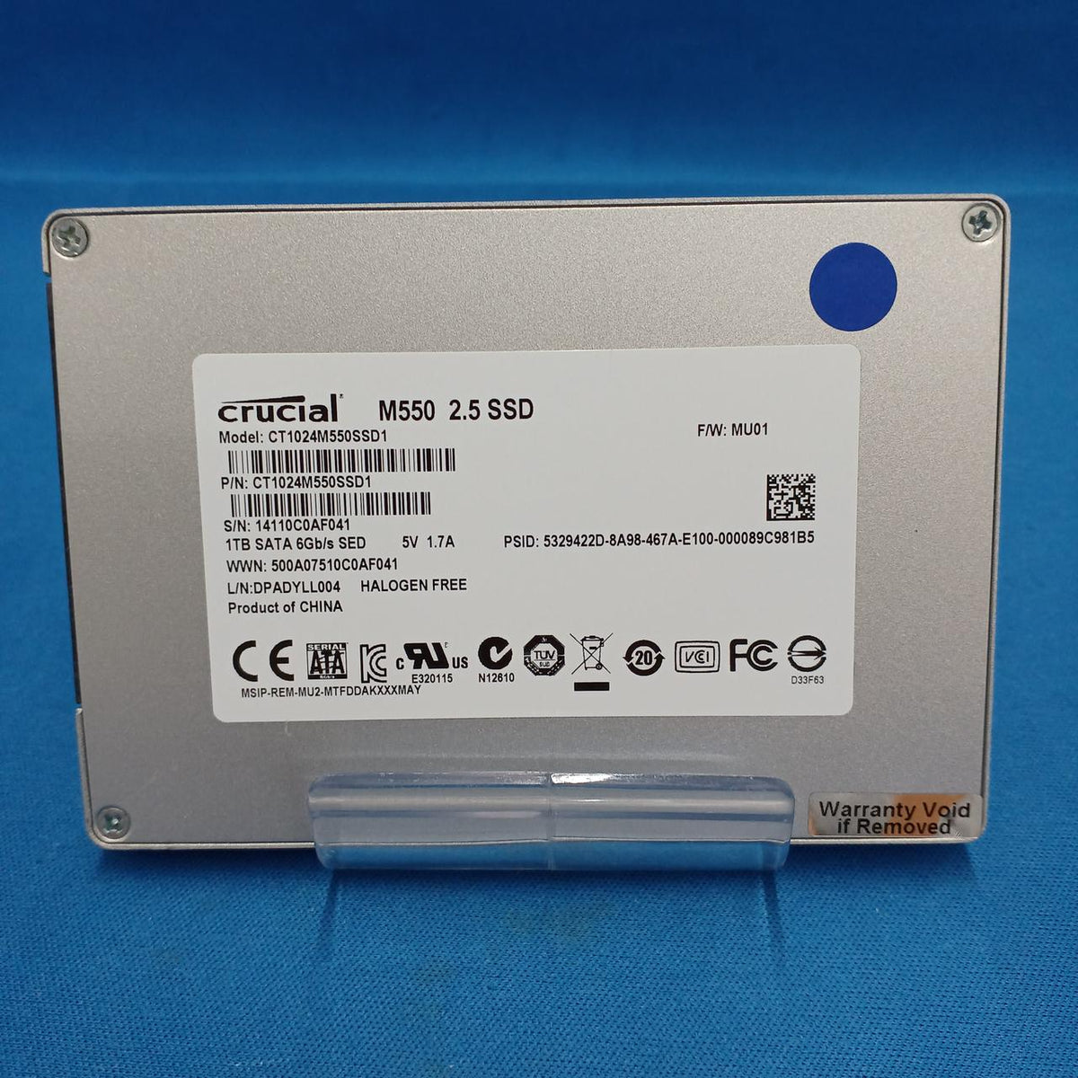 CRUCIAL SSD/CT1024M550SSD1 CT1024M550SSD1