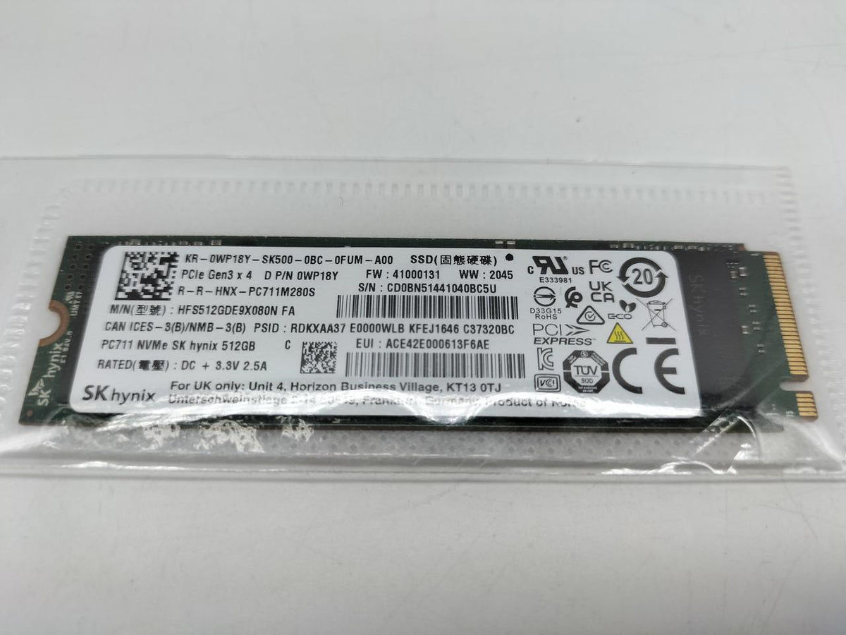 SKHYNIX SSD HFS512GDE9X080N