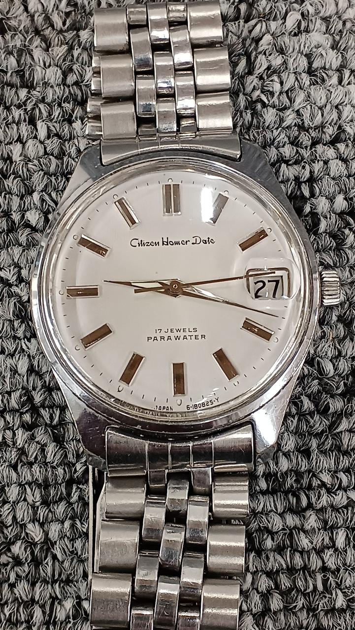 CITIZEN HORMER DATE Automatic Wristwatch 4-180232