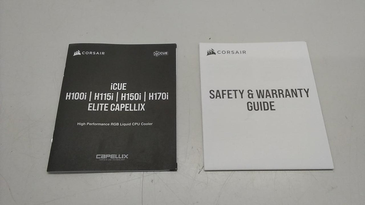 CORSAIR CPU Cooler ICUE H170I ELITE CAPELLIX