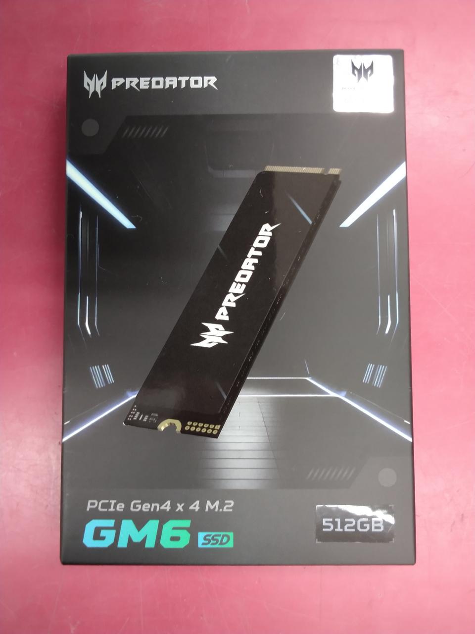 PREDATOR M2. SSD 512GB GM6-512GB