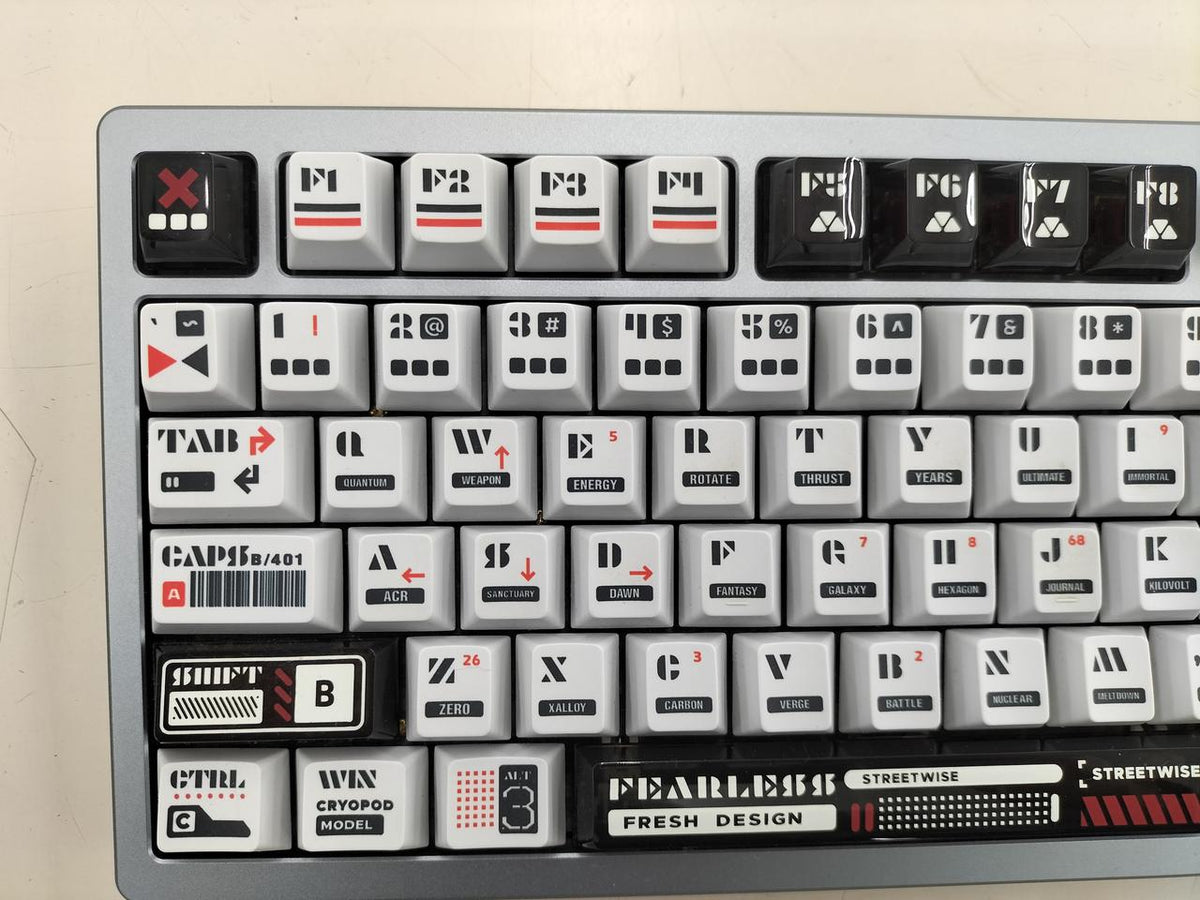 WOBKEY Gaming Keyboards PRT75GREY