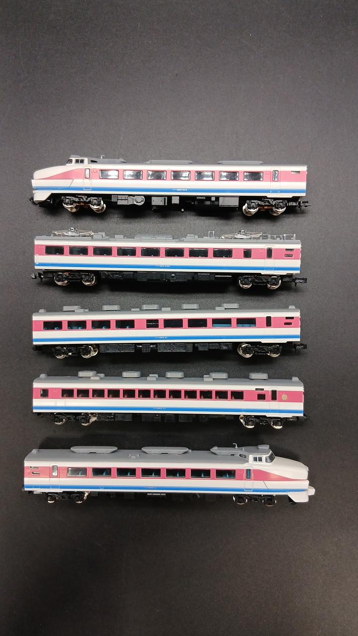 TOMIX JR 489 Series Limited Express Train (Hakusan) Basic Set Model Train