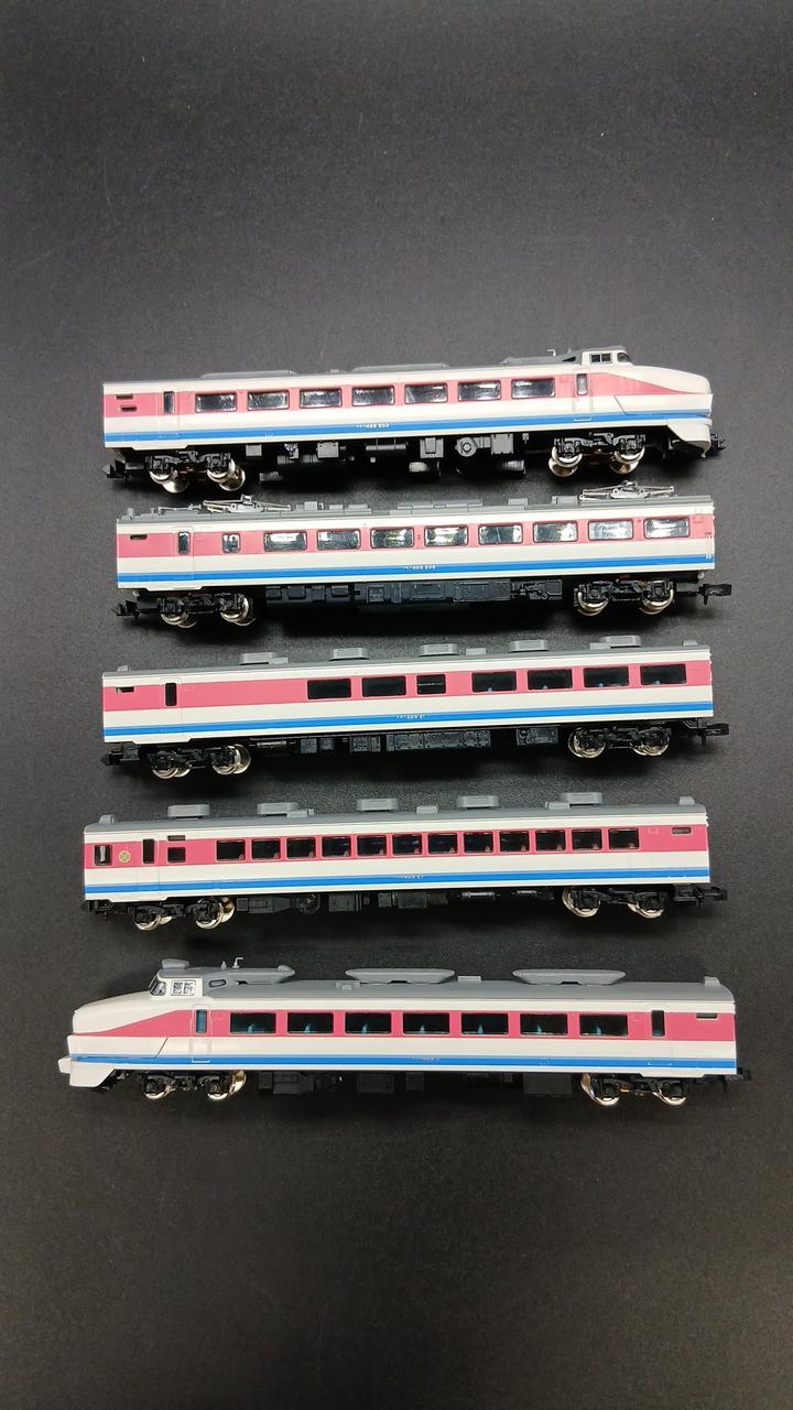 TOMIX JR 489 Series Limited Express Train (Hakusan) Basic Set Model Train