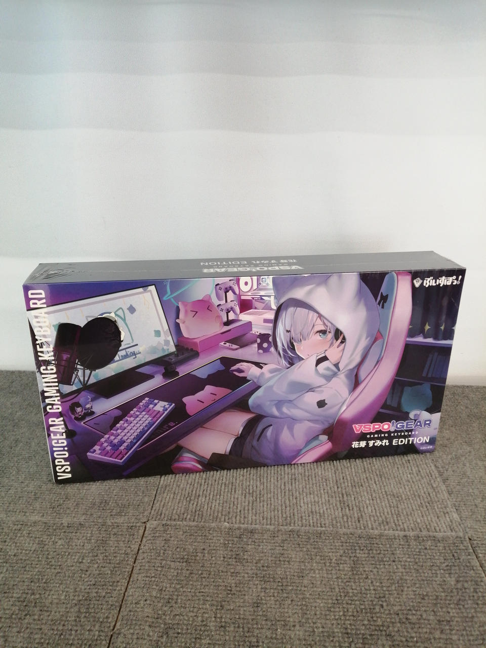 VSPO! GEAR Gaming Keyboard Sumire Hana Bud EDITION