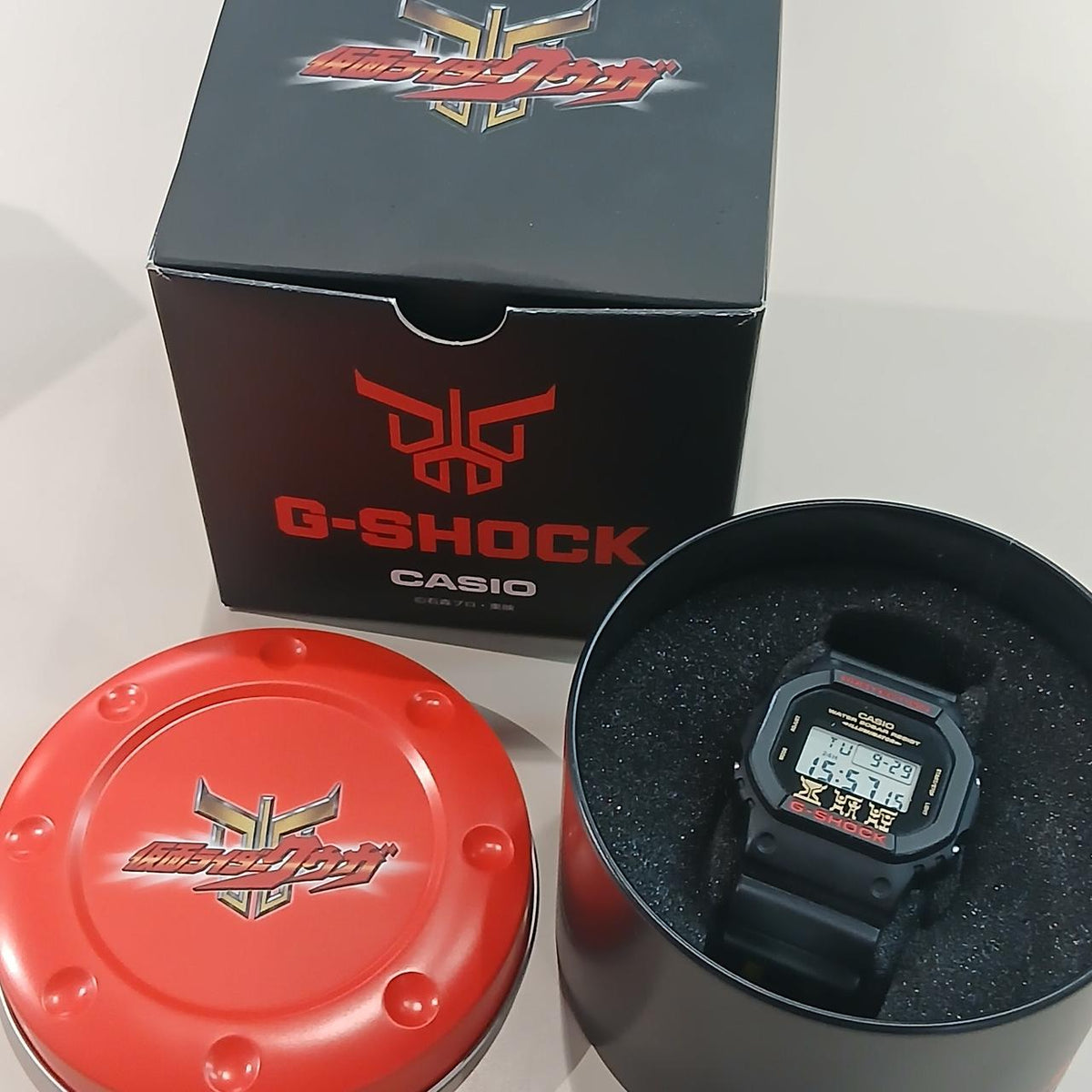 CASIO G-SHOCK BLK / Kuuga Collaboration Model