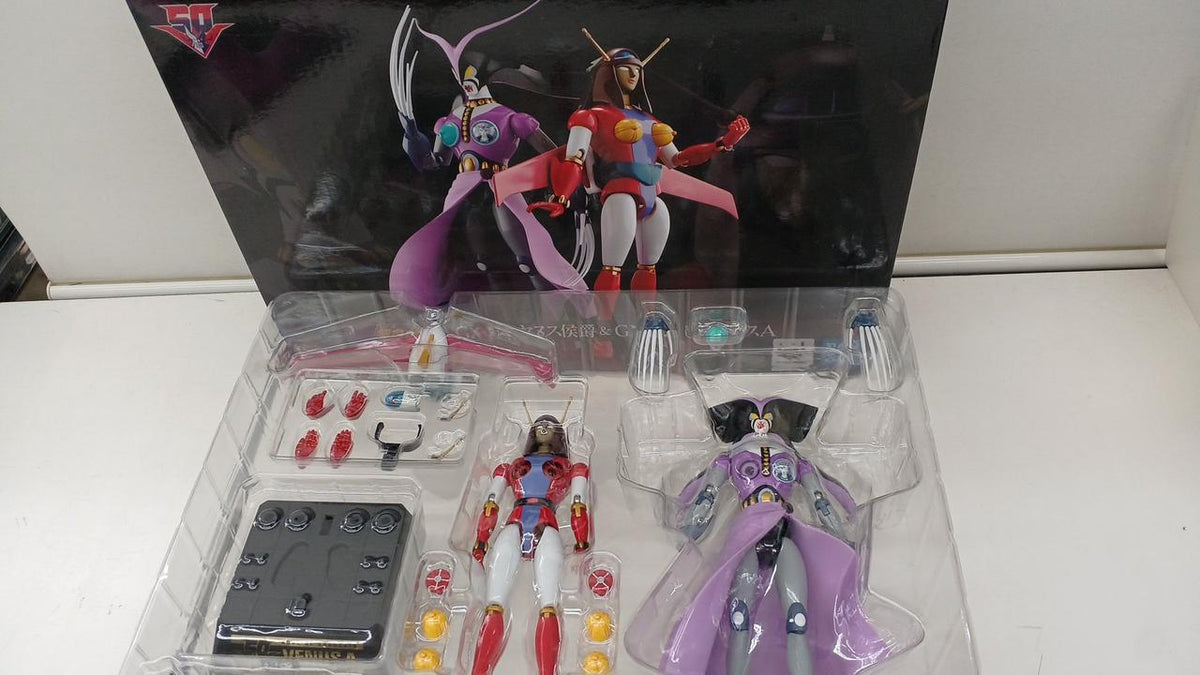 BANDAI Chogokin Soul 'Great Mazinger' Marquis Janus & Viewus A GX-114×GX12R - Banzai Thrifting | BanzaiHobby