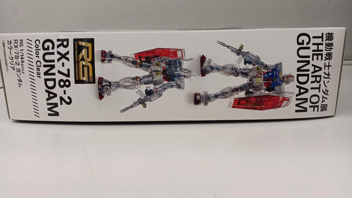 BANDAI Gundam Color Clear VER. (Premium Bandai Exclusive) RX-78-2 - Banzai Thrifting | BanzaiHobby