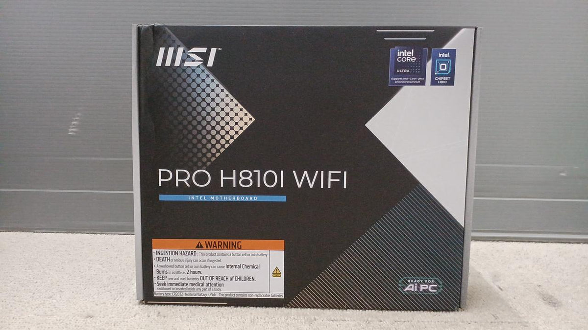MSI Motherboard PRO H810I WIFI