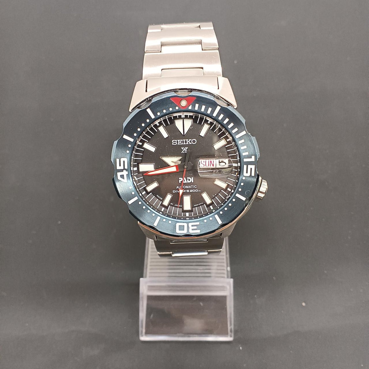 SEIKO×PADI Diver's Watch 4R36-07N0 - Banzai Thrifting | BanzaiHobby