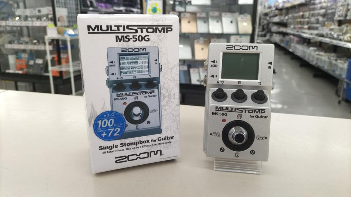 ZOOM Multi-Effects Pedal MS-50G