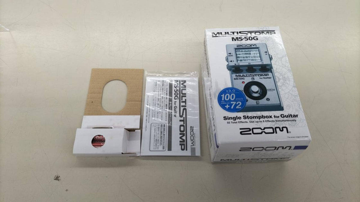 ZOOM Multi-Effects Pedal MS-50G