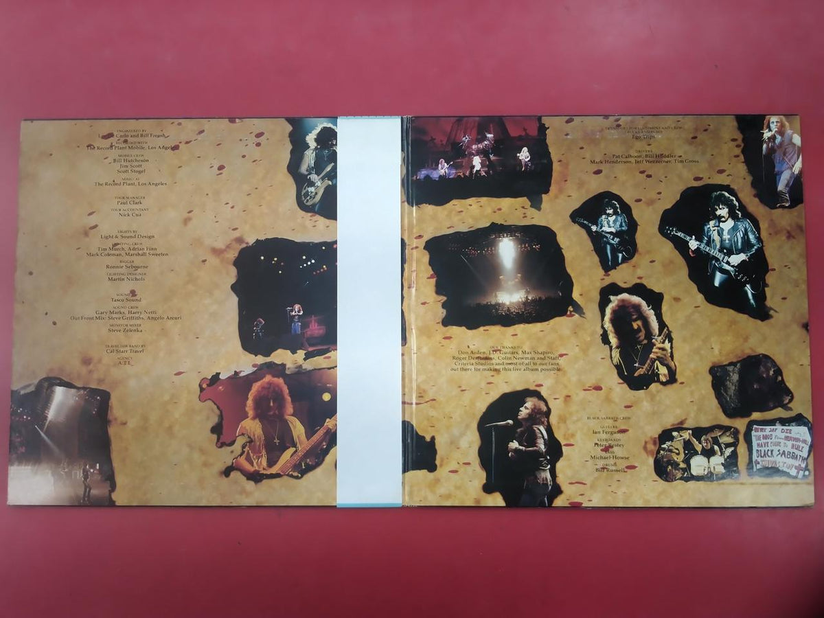 VERTIGO LP Western Music LIVE EVIL 20PP-49~50