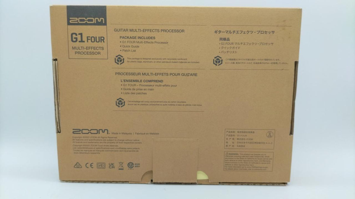 ZOOM Multi-Effects G1 FOUR