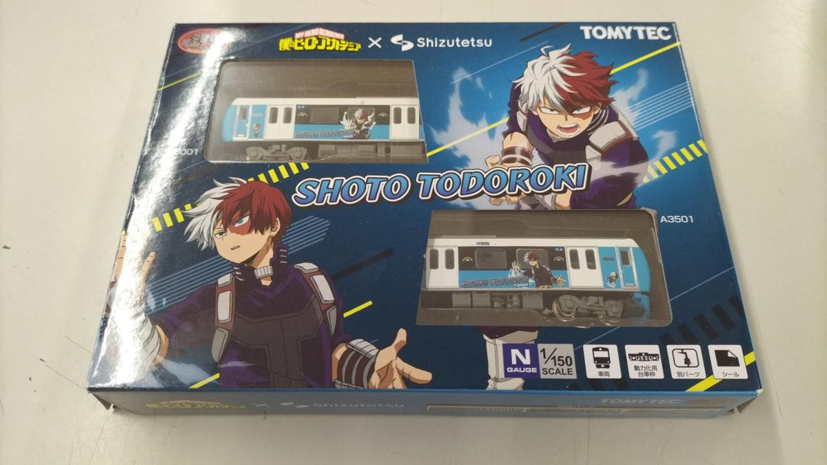 TOMY TEC Railway Collection Shizuoka Railway A3000 Series My Hero Academia